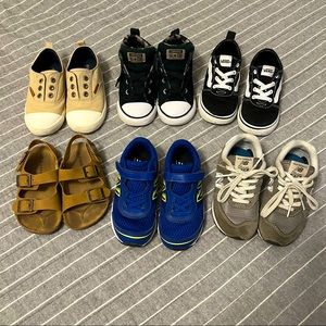 Lot of toddler shoes